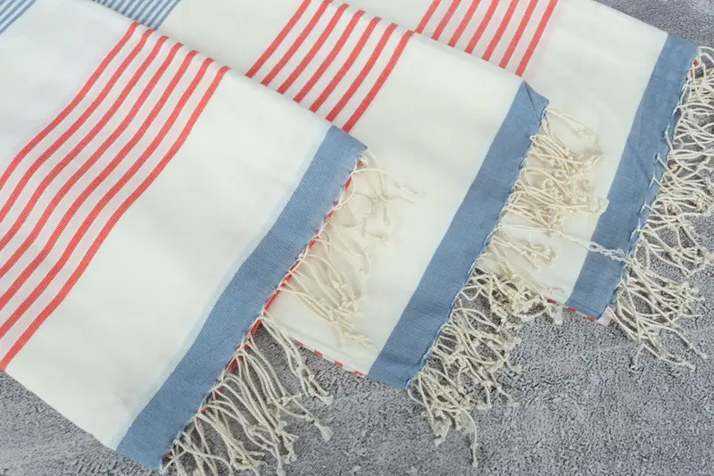 70x40 Cotton Striped Towel, Custom Beach Towel, Embroidered Beach Towel, Best Beach Towel, Bachelorette Party Favors, Valentines Day Gift For Him - 5