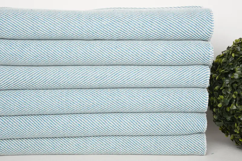 Bathroom Hand Towel, Custom Hand Towel, Turkish Towel Hand Towel, 36x18 Cotton Striped Towel, Gift For Him, Holiday Towel, Turkish Hand Towel - 3