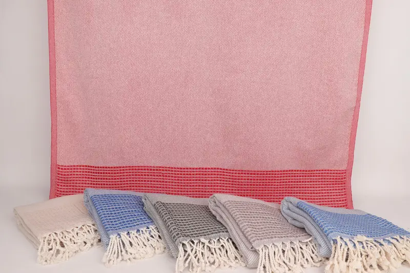 Summer Gift, 70x36 Cotton Striped Towel, Monogrammed Beach Towel, Wedding Hand Made Gift, Valentines Day Gift, Bachelorette Gifts, Best Wedding Gift - 8