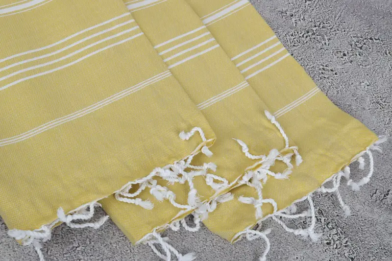 Embroidered Turkish Towel, Customized Towels, Cute Beach Towel, 70x40 Cotton Striped Towel, Bath towel, Custom Beach Towel, Luxury towel - 5