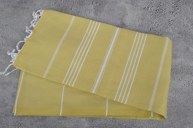 Embroidered Turkish Towel, Customized Towels, Cute Beach Towel, 70x40 Cotton Striped Towel, Bath towel, Custom Beach Towel, Luxury towel - 6