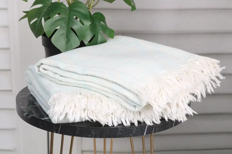 Personalized Beach Towel, Authentic Turkish hammam peshtemal, Wedding Gifts Towel, Personalized Gift, Handmade Gift, 68x36 Cotton Baroque Towel - 4