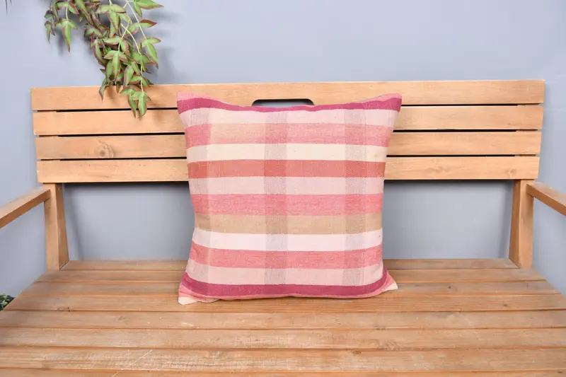 20x20 Pink Pillow Cover, Pillow for Sofa, Sofa Pillow Sham, Turkish Pillow, Bright Pillow Cover, Cushion, Rustic Pillow Case, Home Decor Pillow - 6