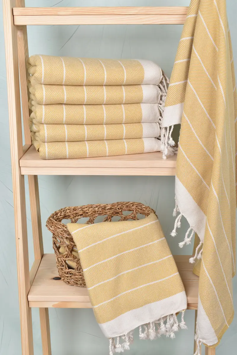 Brautjungferngeschenk, beste Freundin Weihnachtsgeschenk, personalisiertes türkisches Strandtuch, Bio -Handtuch, 70x40 Baumwoll -Fischgrätenhandtuch, absorbierendes Handtuch - 3