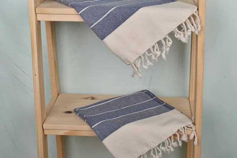 Brautjungferngeschenke, Hochzeitsbevorzugungen, Geschenk für Hochzeitstag, türkisches Handtuch Handtuch, Gasttuch, Mutter des Bräutigamgeschenks, 36x16 Baumwollstreifentuch - 5