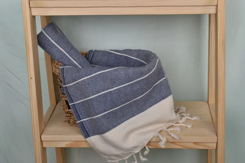 Brautjungferngeschenke, Hochzeitsbevorzugungen, Geschenk für Hochzeitstag, türkisches Handtuch Handtuch, Gasttuch, Mutter des Bräutigamgeschenks, 36x16 Baumwollstreifentuch - 4
