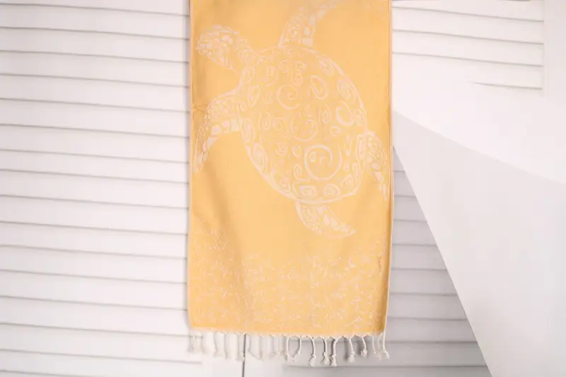 Personalized Dish Towel, 36x18 Cotton Carretta Patterned Towel, Bridal Shower Gifts, Spa Towel, Monogram Kitchen Towel, Bridesmaid Gifts - 1