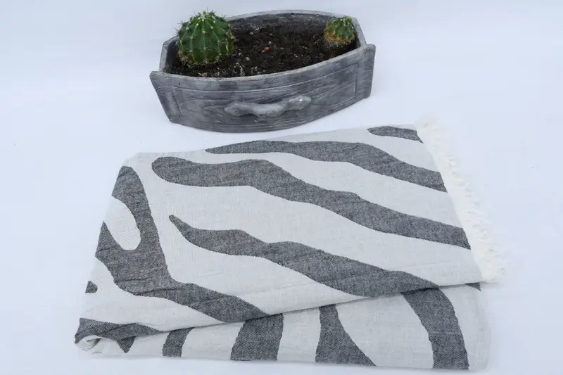 Turkish bath towel for spa, Embroidery Towels, 70x40 Cotton Patterned Towel, Luxury towel, Handmade Gift, Unique Wedding Gift, Lightweight towel - 6