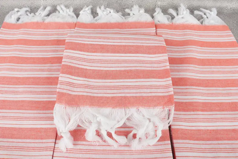70x40 Cotton Striped Towel, Spa Towel, Gifts For Him, Best Friend Wedding Gift, Bachelor Party Gifts, Bachelorette Party Favors, Embroidered Towel - 4
