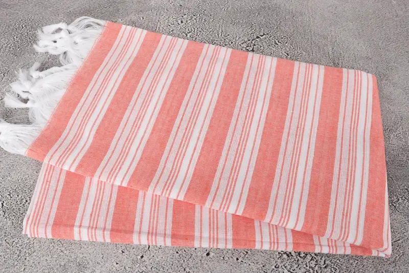 70x40 Cotton Striped Towel, Spa Towel, Gifts For Him, Best Friend Wedding Gift, Bachelor Party Gifts, Bachelorette Party Favors, Embroidered Towel - 6