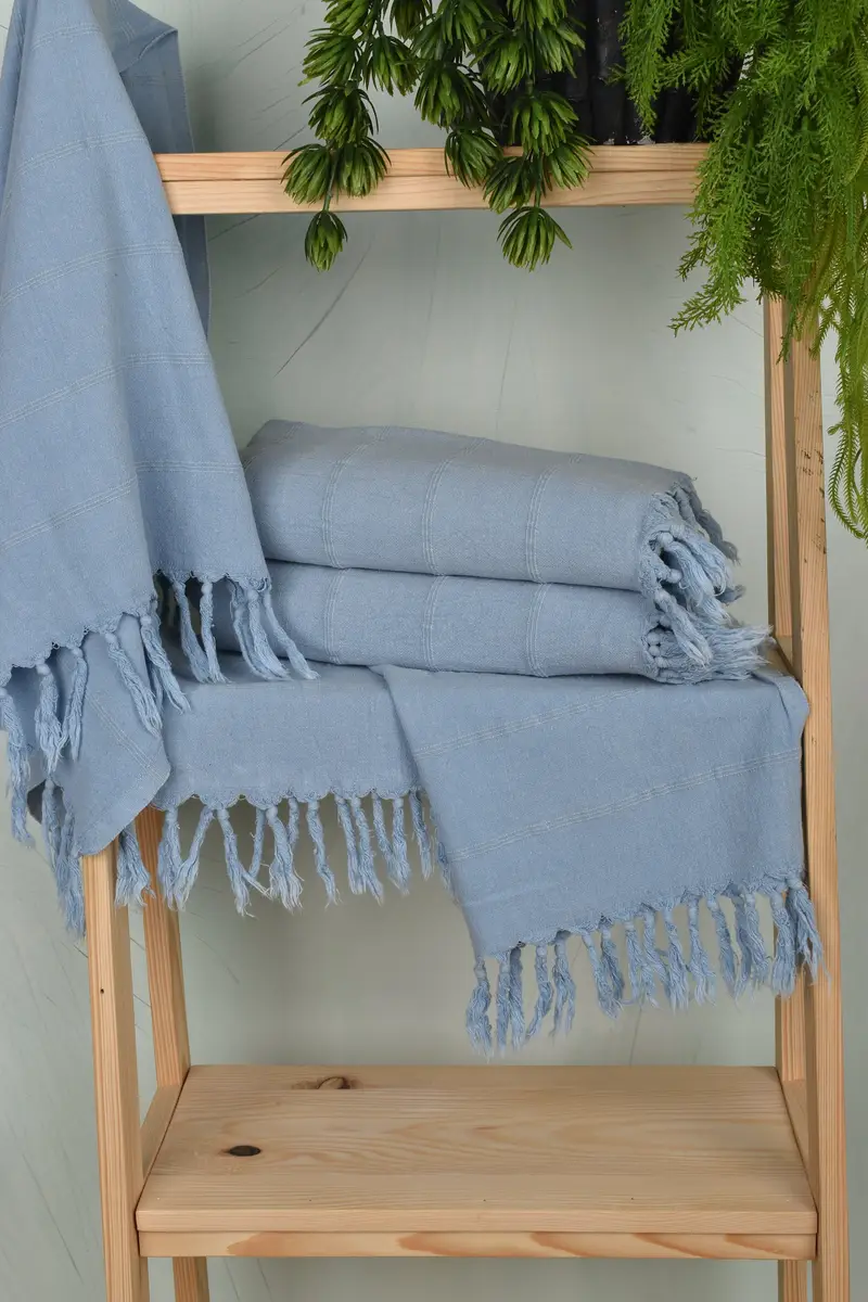 Monogram Kitchen Towel, Personalized Hand Towel, Bridesmaid Gift, Custom Gifts, Bridesmaid Gifts, Custom Name Towel, 36x22 Cotton Stonewashed Towel - 6