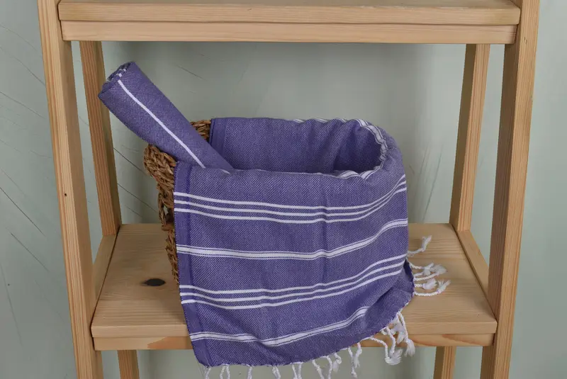 Personalized Home Gift Wedding, Gift For Bride, Small Bath Towels, 40x24 Cotton Striped Towel, Monogrammed Hand Towel, Kitchen Towel, Gifts For Him - 4