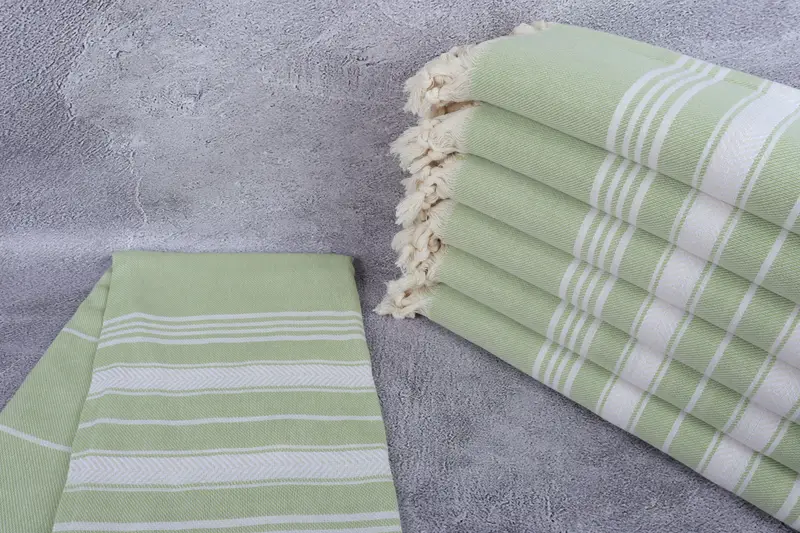 Bachelorette Favor, Gift For Her, Monogram Turkish Bath Towel, Monogram Beach Towel, Gym Towel, 70x40 Cotton Herringbone Towel, Bridal Shower Favors - 2