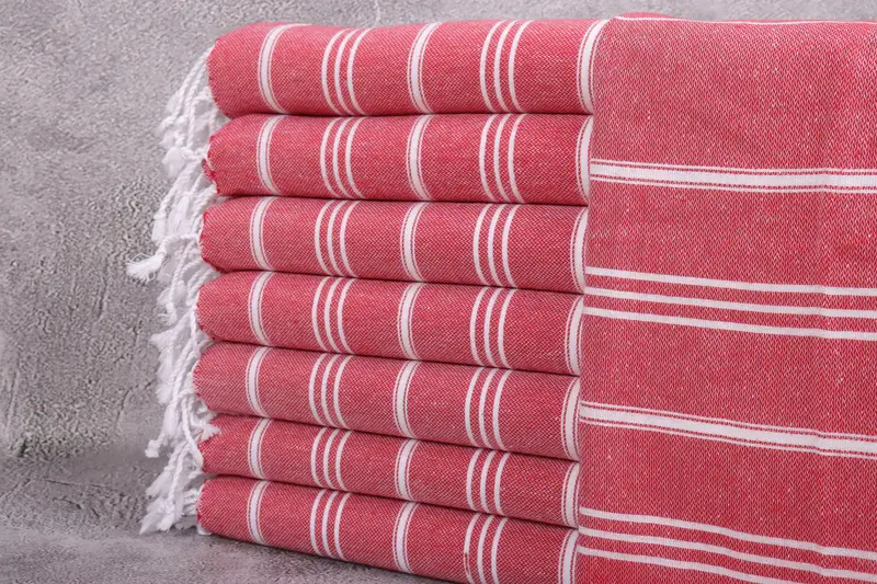 Personalized Gifts, Wedding Hand Made Gift, Custom Hand Towel, Bridesmaid Gift Towel, 40x24 Cotton Striped Towel, Monogrammed Hand Towel - 1