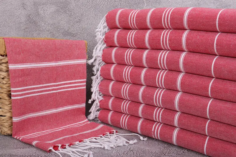 Personalized Gifts, Wedding Hand Made Gift, Custom Hand Towel, Bridesmaid Gift Towel, 40x24 Cotton Striped Towel, Monogrammed Hand Towel - 3