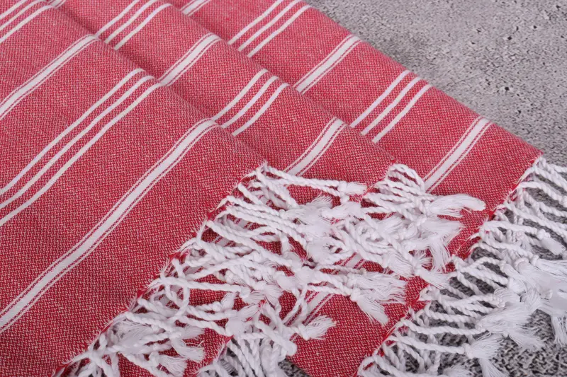 Personalized Gifts, Wedding Hand Made Gift, Custom Hand Towel, Bridesmaid Gift Towel, 40x24 Cotton Striped Towel, Monogrammed Hand Towel - 5