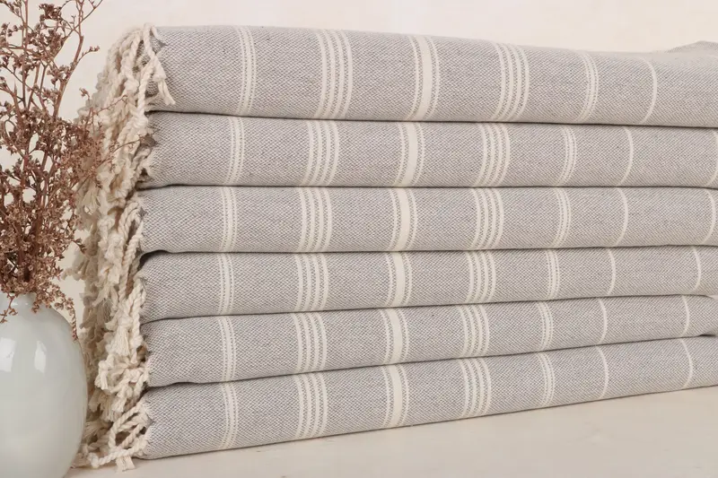 Bridesmaid Gift Brown Cotton Tea Towel, Bachelorette Party Favors, 24x38 Inches