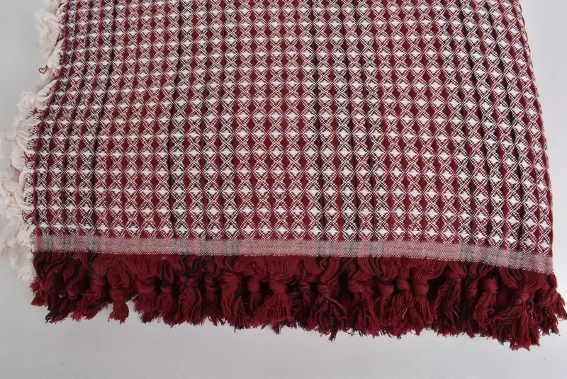 Decorative Bedspread, Bachelorette Gifts, Aesthetic Blanket, Organic Throw, 96x70 Cotton Striped Towel, Woven Blanket, Gift Boxes, Housewarming Gift - 4