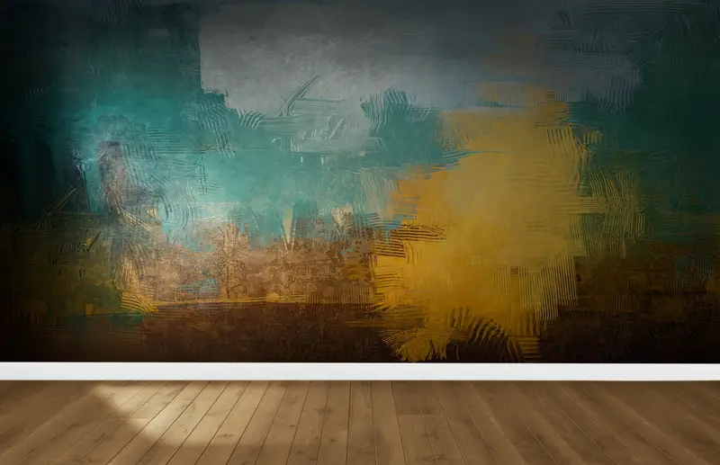 Colorful Painting, Modern Wall Poster, Oil Painting Print, Colorful Wall Poster, Modern Abstract Wall Painting, - 2