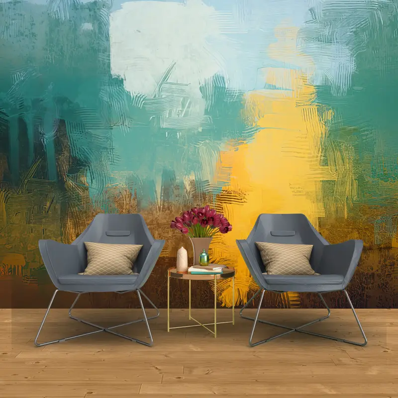 Colorful Painting, Modern Wall Poster, Oil Painting Print, Colorful Wall Poster, Modern Abstract Wall Painting, - 7