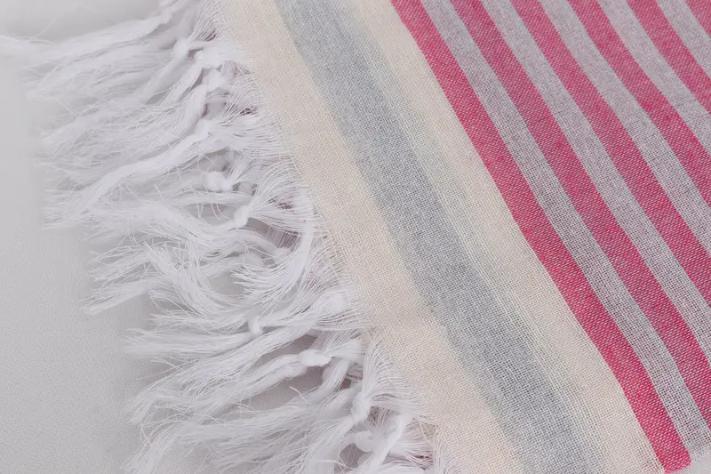 Quick-Dry Beach Towel, Best Friend Gift Ideas, Personalized Wedding Gift, Turkish Towel USA, 68x40 Cotton Striped Towel, Custom Wedding Towel - 7