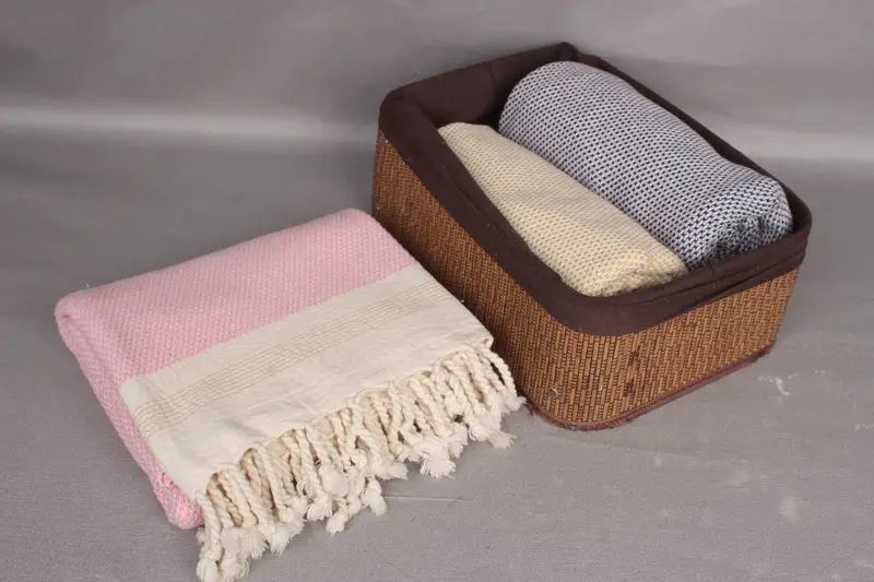 Fouta towel, Wedding Gifts Towel, Vegas Bachelorette Party Favors, Spa Towel, Gift For Best Friend, Personalized Gift, 68x40 Cotton Striped Towel - 7
