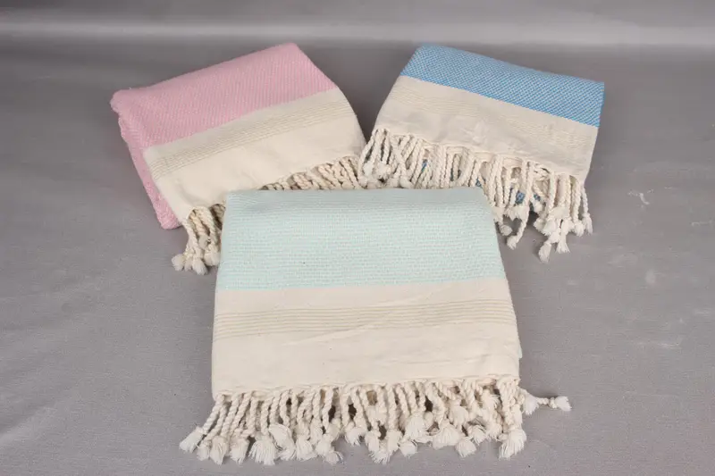 Fouta towel, Wedding Gifts Towel, Vegas Bachelorette Party Favors, Spa Towel, Gift For Best Friend, Personalized Gift, 68x40 Cotton Striped Towel - 4