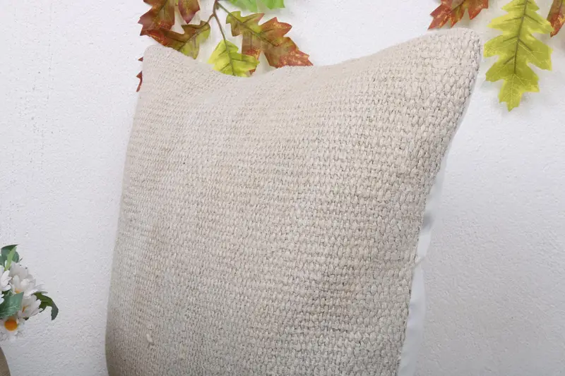 Home Decor Pillow, Turkish Pillow, Decorative Throw Cushion Case, 18x18 White Pillow, Traditional Cushion Case, Pillow, Pillow for Couch - 5