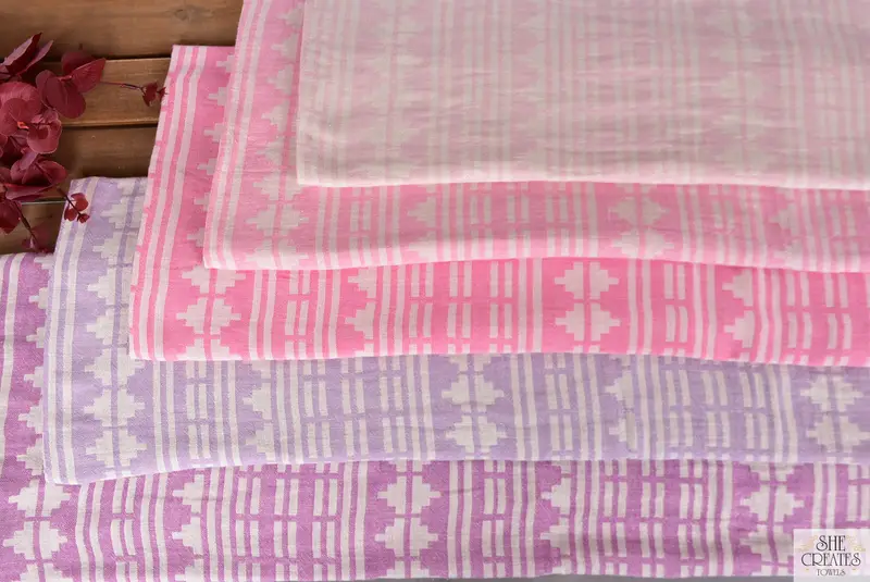 Bachelorette Party Favor, Fouta towel, 70x40 Cotton Kilim Design Towel, Organic towel, Personalized Towel Gift, Soft towel, Girl Trip Party Favor - 5