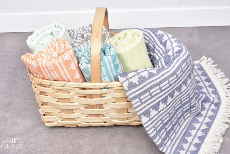 Bachelorette Party Favor, Fouta towel, 70x40 Cotton Kilim Design Towel, Organic towel, Personalized Towel Gift, Soft towel, Girl Trip Party Favor - 7