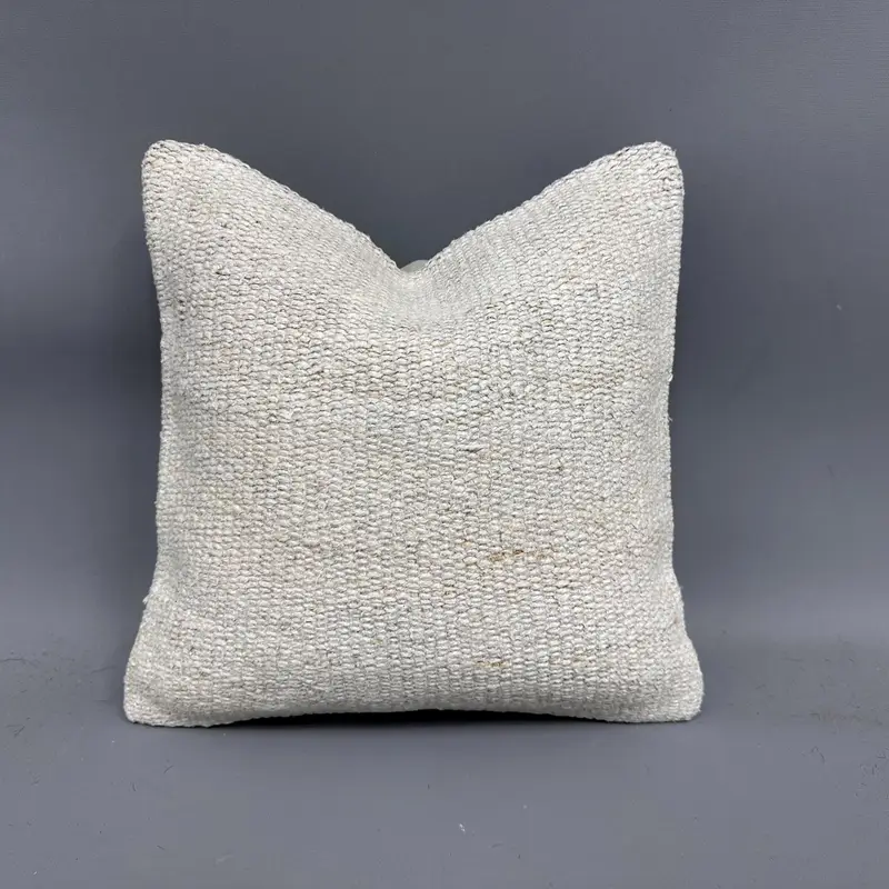 Almohada de lanzamiento Kilim del suroeste tejida a mano, almohada de decoración Boho vintage