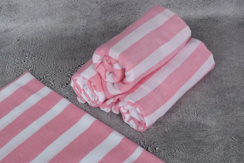 Mother Of The Groom Gift, Lightweight towel, 64x40 Cotton Striped Towel, Organic towel, Personalized Home Gift Wedding, Lightweight Turkish towel - 8