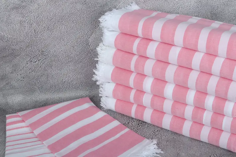 Mother Of The Groom Gift, Lightweight towel, 64x40 Cotton Striped Towel, Organic towel, Personalized Home Gift Wedding, Lightweight Turkish towel - 2