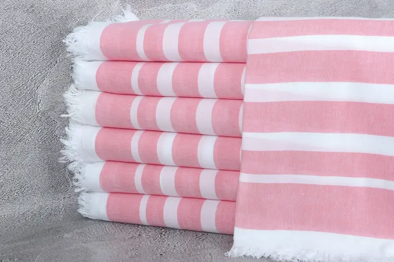 Mother Of The Groom Gift, Lightweight towel, 64x40 Cotton Striped Towel, Organic towel, Personalized Home Gift Wedding, Lightweight Turkish towel - 1