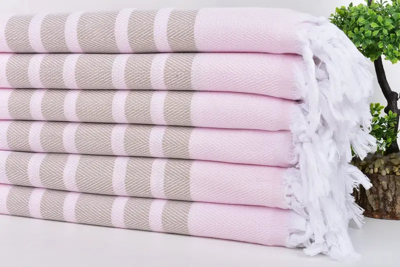Wedding Gift, 68x36 Cotton Chevron Towel, Holiday Towel, Bridesmaid Gifts Personalized, Bridemaids Beach Towel, Monogrammed Beach Towel, Thin towel - 3
