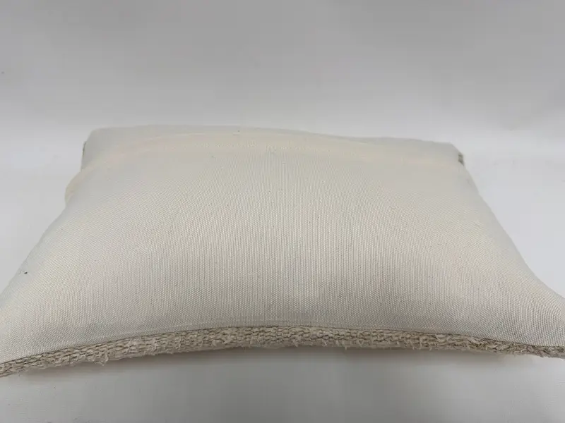 12x20 White Pillow Sham, Kilim Pillow Cover, Lounge Throw Pillow Case, Handmade Kilim Cushion, Ethnical Kilim Rug Pillow, Cushion - 7