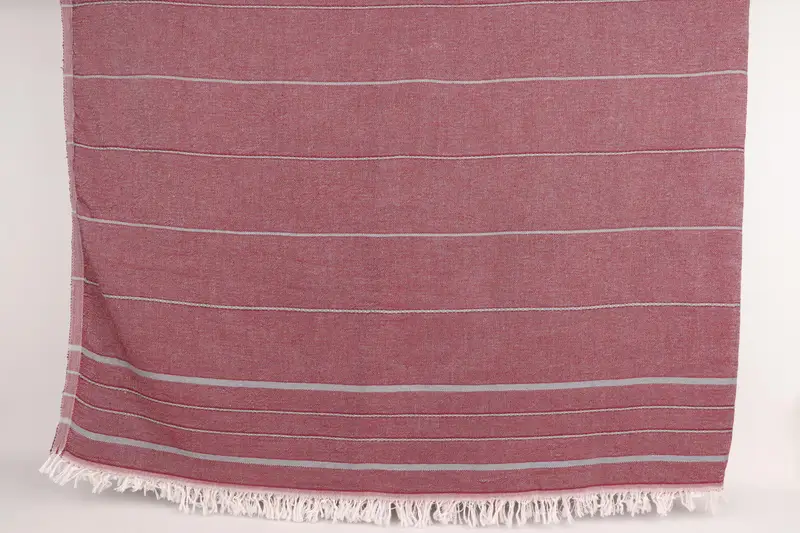 Personalisierte Geschenke, benutzerdefinierte Decke, Boho -Wurfdecke, Weihnachts -Tischdecke, Weihnachtsgeschenke, 100x80 Baumwollstreifentuch, Bio -Stranddecke - 8