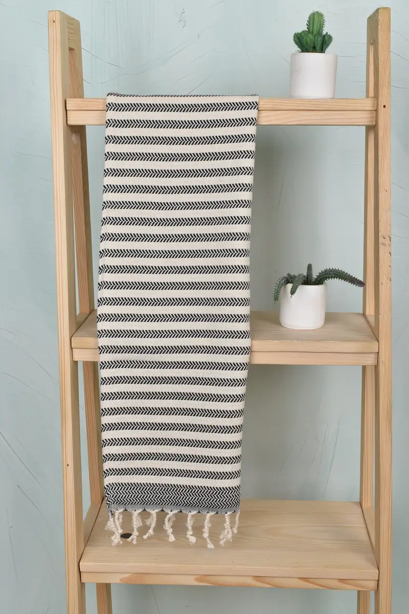 Bachelorette Favor, Wedding Favors, Turkish Towel Hand Towel, 40x18 Cotton Chevron Towel, Xmas Gifts, Small Bath Towels, Girl Trip Party Favor - 8