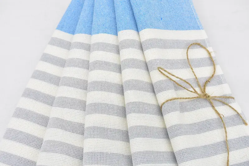 Turkish Towel Monogram, Bridesmaid Gifts, Organic Towel, Bachelorette Gifts, Personalized Gifts, Personalized Gift, 36x18 Cotton Striped Terry Towel - 6