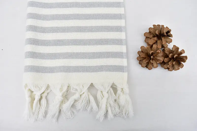 Turkish Towel Monogram, Bridesmaid Gifts, Organic Towel, Bachelorette Gifts, Personalized Gifts, Personalized Gift, 36x18 Cotton Striped Terry Towel - 7