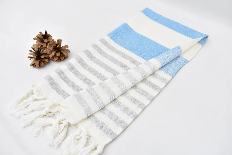 Turkish Towel Monogram, Bridesmaid Gifts, Organic Towel, Bachelorette Gifts, Personalized Gifts, Personalized Gift, 36x18 Cotton Striped Terry Towel - 8