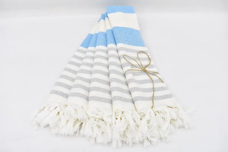 Turkish Towel Monogram, Bridesmaid Gifts, Organic Towel, Bachelorette Gifts, Personalized Gifts, Personalized Gift, 36x18 Cotton Striped Terry Towel - 5