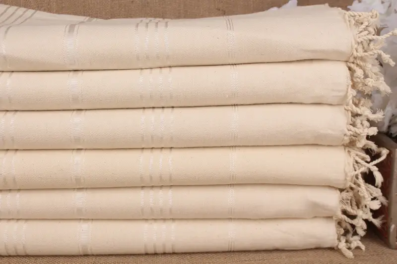 Regalo de verano Toalla de algodón blanco crema, 40 x 71 pulgadas, recuerdo de despedida de soltera