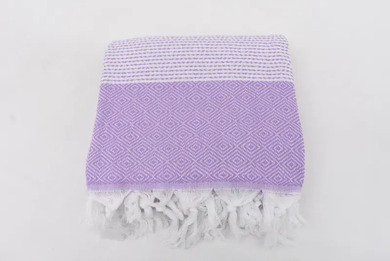 Peshtemal Towel, Bridal Shower Favors, Holiday Towel, Sand-free towel, Pool Towels, 70x40 Cotton Diamond Towel, Handmade Gift, Gift For Best Friend - 6