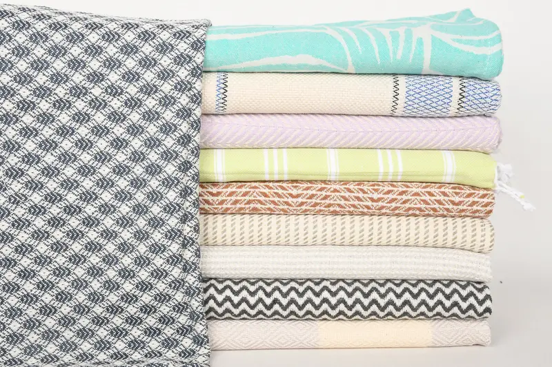 Gift For Bride, Small Bath Towels, Monogram Kitchen Towel, Custom Hand Towel, Bachelorette Party Decorations, 36x18 Cotton Set of 10 Towel - 1