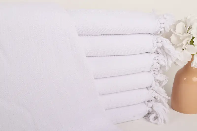 Regalo para su toalla de algodón blanco personalizada 40x67 pulgadas