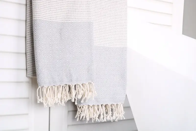 Best Friend Gift, Monogram Beach Towel, Wedding Gifts Towel, 70x40 Cotton Chevron Towel, Quick-drying cotton Turkish beach towel, Home Decor Towel - 8