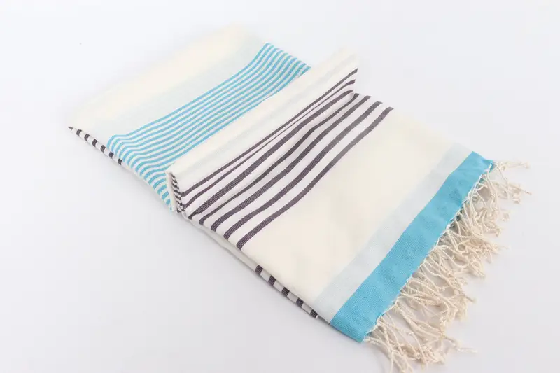 Pool Towels, 70x40 Cotton Striped Towel, Custom Towel, Custom Wedding Gifts, Scarf Towel, Gift For Best Friend, Embroidered Towel, Custom Bath Towel - 6