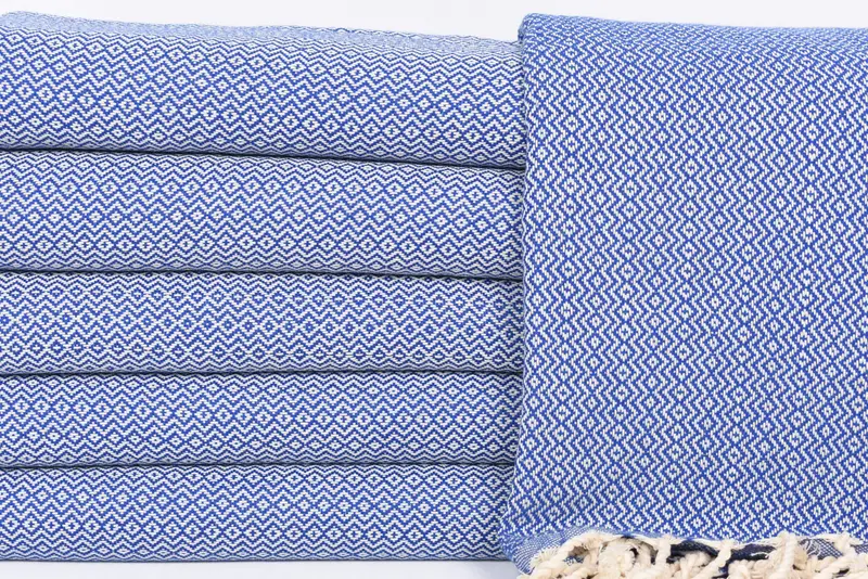 Bachelor Party Favors, Family Gift Basket, 70x40 Cotton Diamond Towel, Turkish bath towel, Organic towel, Wedding Gifts Towel, Spa Gift Towel - 2