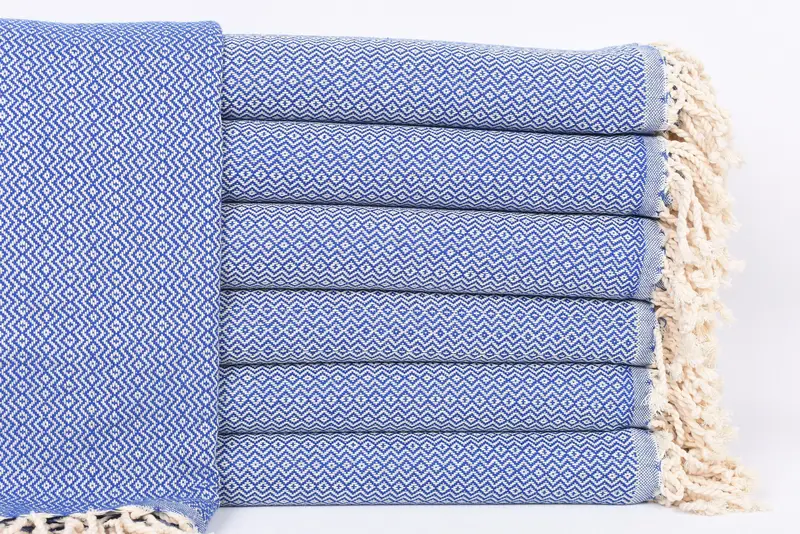 Bachelor Party Favors, Family Gift Basket, 70x40 Cotton Diamond Towel, Turkish bath towel, Organic towel, Wedding Gifts Towel, Spa Gift Towel - 1